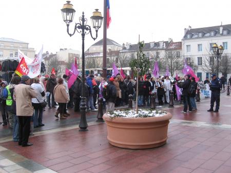 manif à poissy